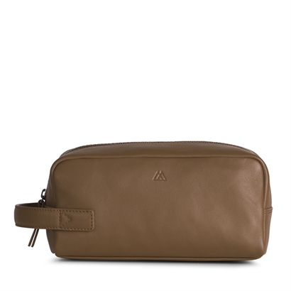 Markberg Milo weekend taske og toilettaske isort eller brun - Vejl. udsalgspris kr. 3199,-